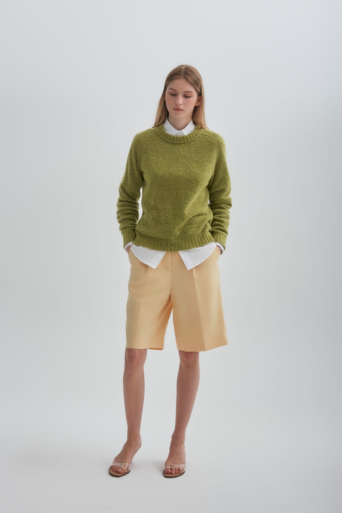 Sloane Crewneck (Moss Green)
