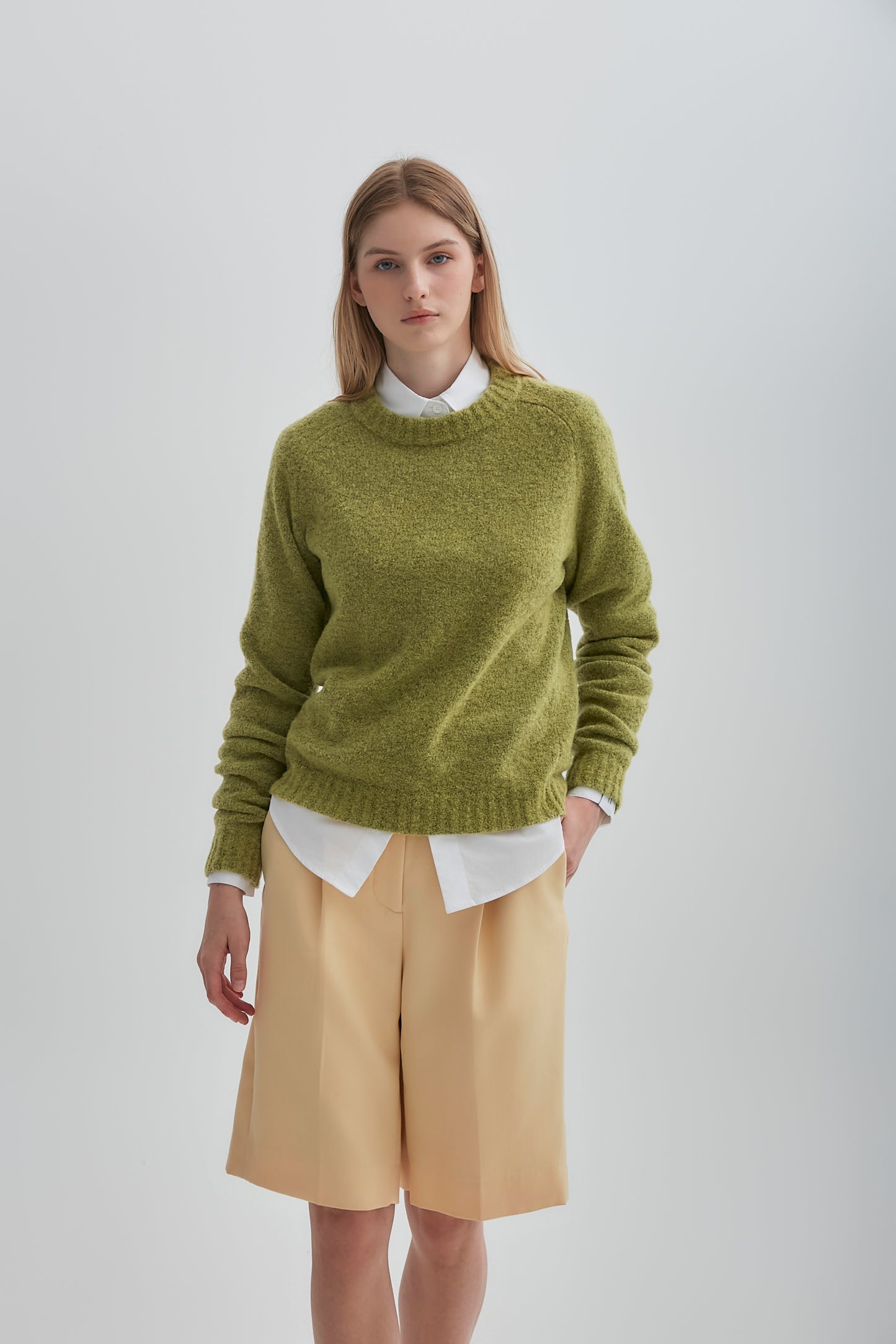 Sloane Crewneck (Moss Green)