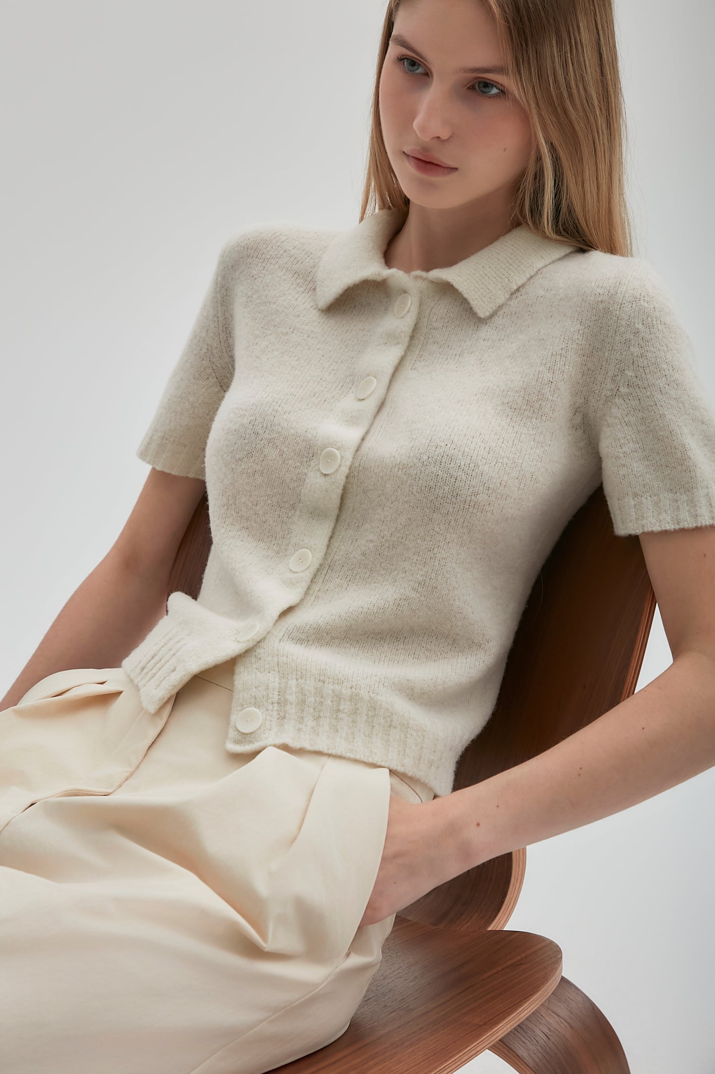 Amelia Cardigan (Off White)